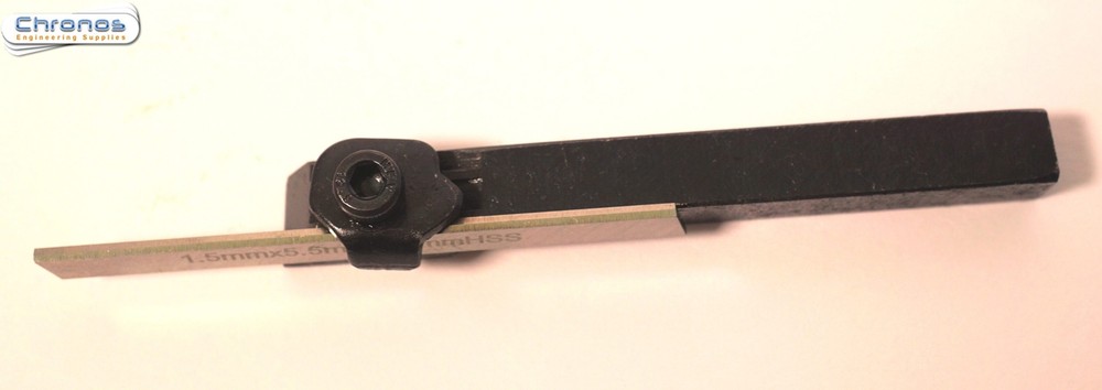 Small 8 mm Square Lathe Parting Tool with HSS Blade