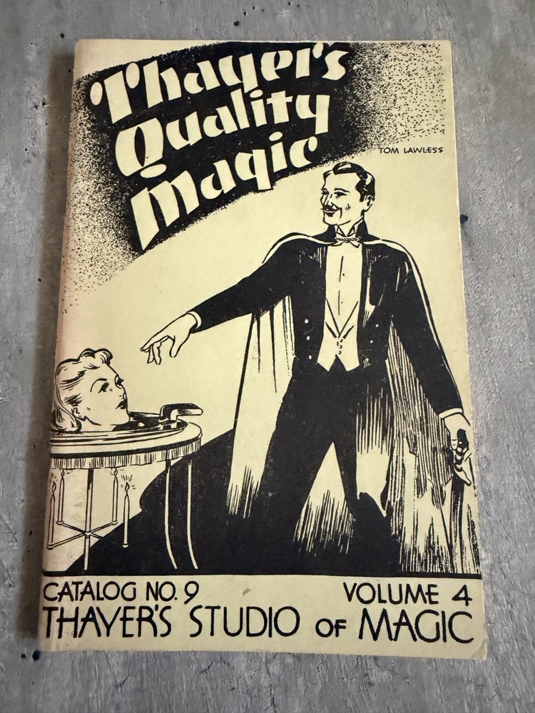 Thayer's Quality Magic Catalog No 9 Vol 4 Thayer's Studio MAGIC CATALOG