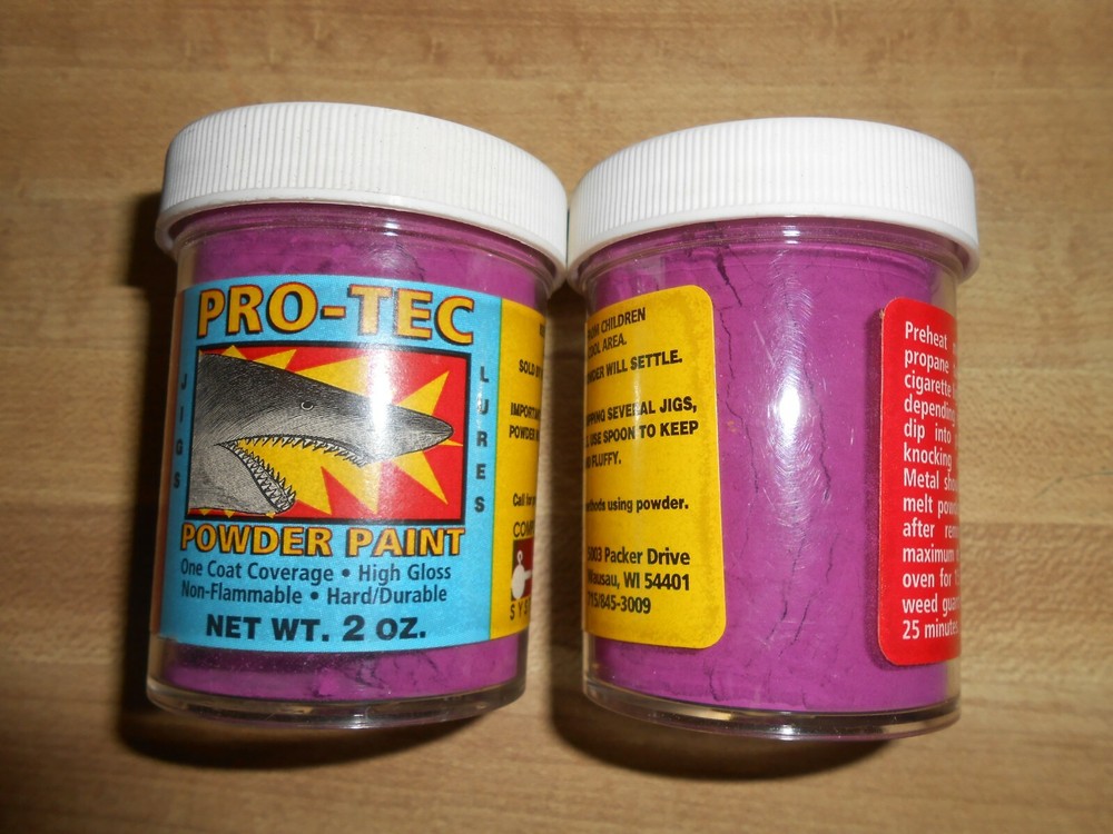 4 Component Systems Pro Tec Powder Paint - 2 Glitter Coats & 2 Colors
