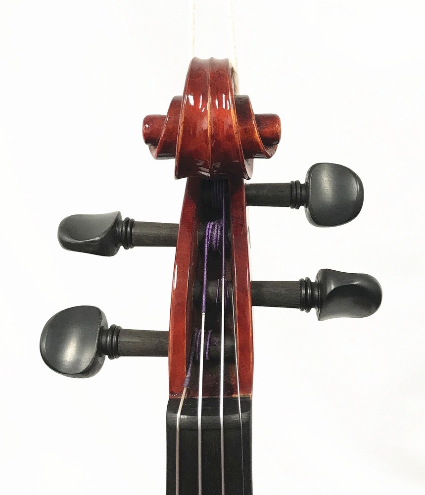 ADVANCED 4/4 SIZE VIOLIN, Dominant Strings + Despiau Bridge,DEEP & POWERFUL TONE