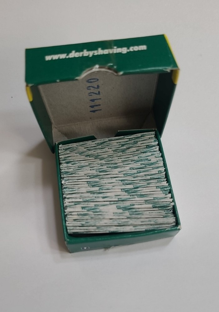 Derby Professional Single Edge Razor Blades, 100 Count