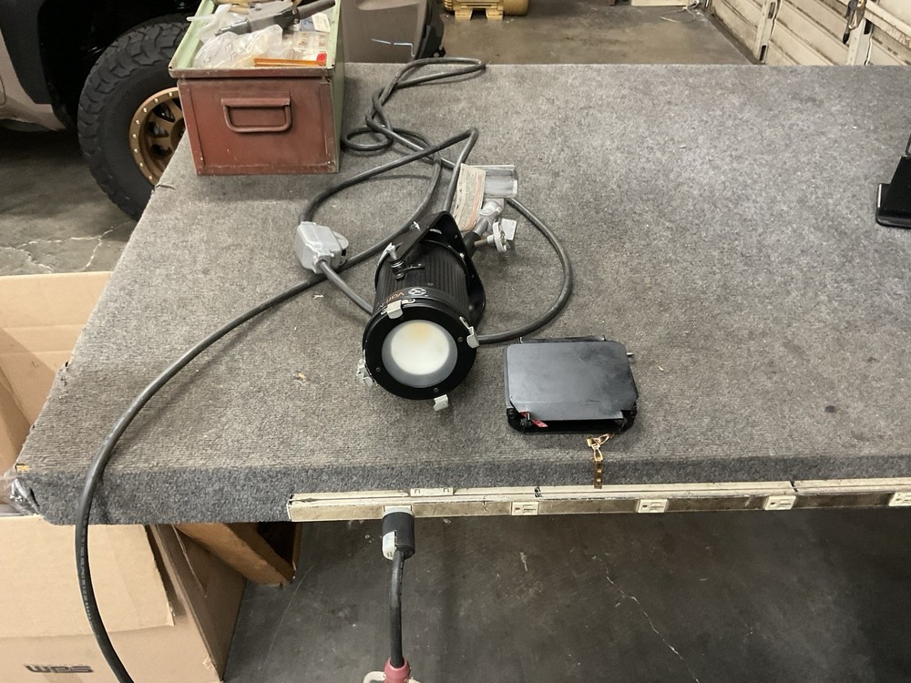 Mole Richardson Type 9161 100W Vari Mole Led Studio Light Barn Door Power Cable