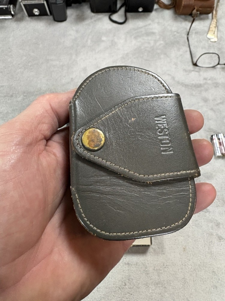 Weston Master III Universal Exposure Meter Model 737 With Leather Case