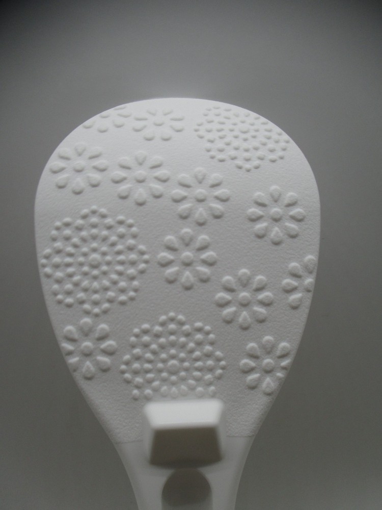 Rice Paddle Floral Flower Pattern Made in Japan Kitchen Tool DAISO