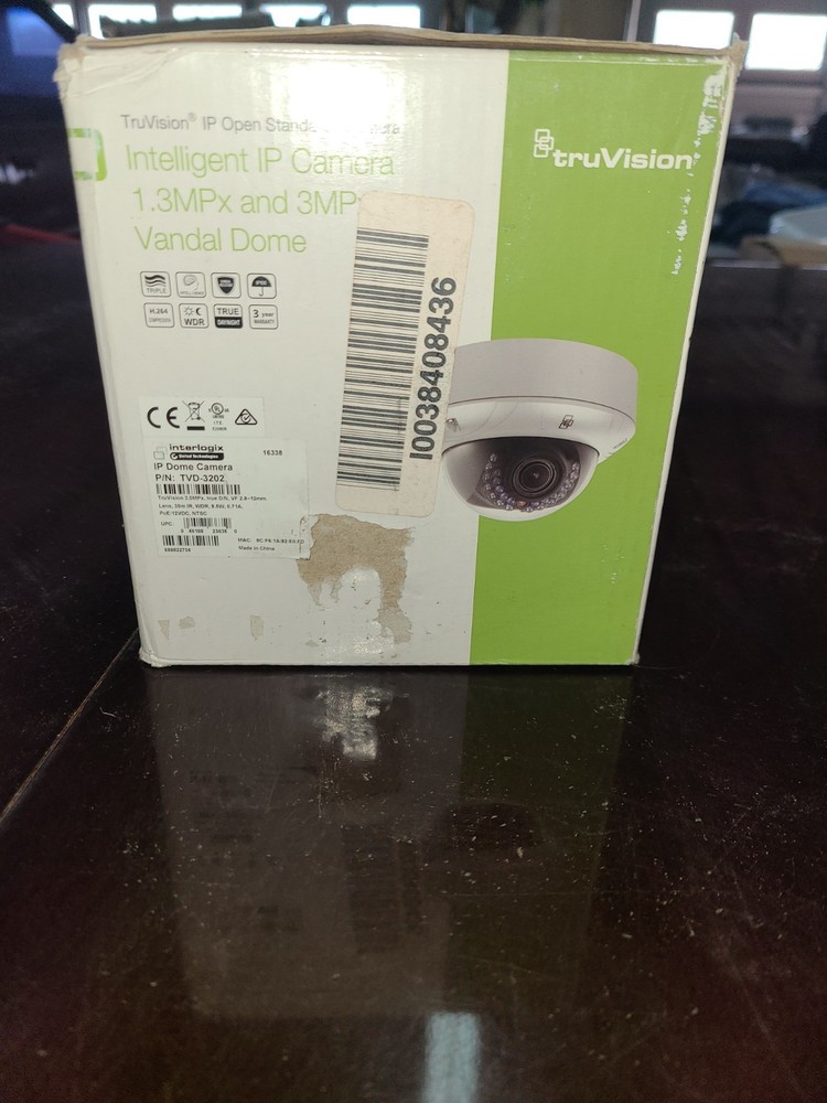 Interlogix TruVision TVD-3202 Network Dome Camera "NEW"