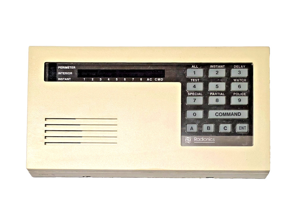 Replacement Radionics Bosch D620 Alarm Keypad Alpha Command Center