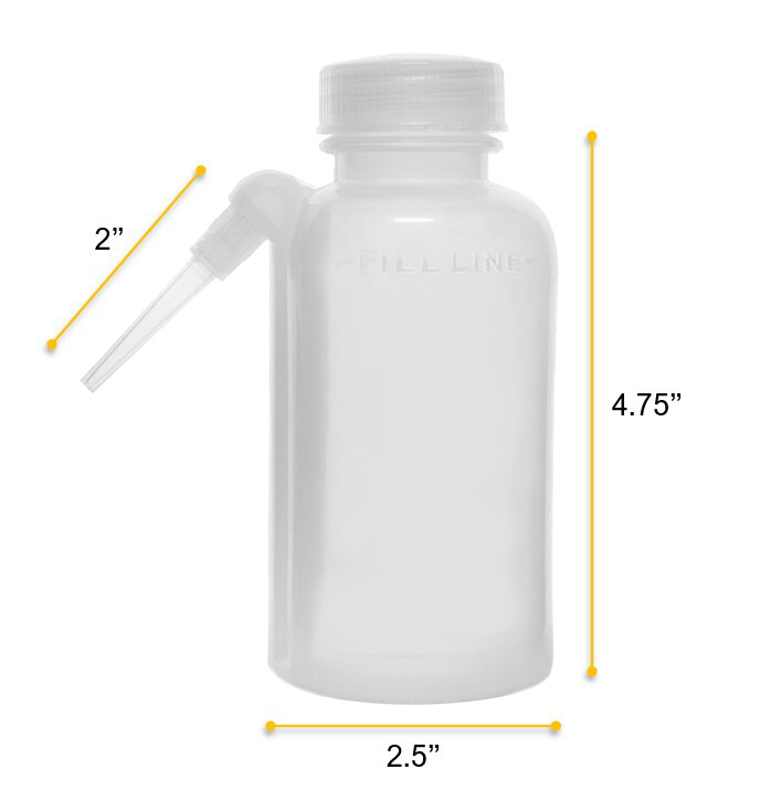 Wash Bottle, 250ml - Polyethylene - Eisco Labs