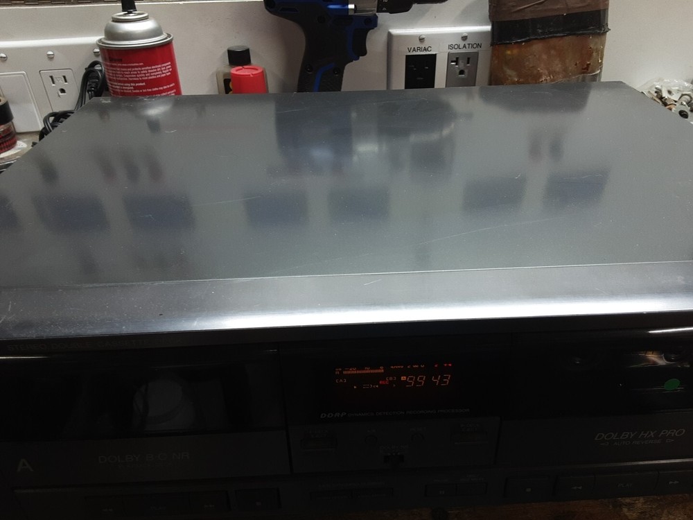 JVC TD-W207 STEREO DOUBLE CASSETTE DECK