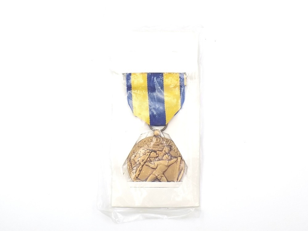 Vintage US Navy Expeditions Medal