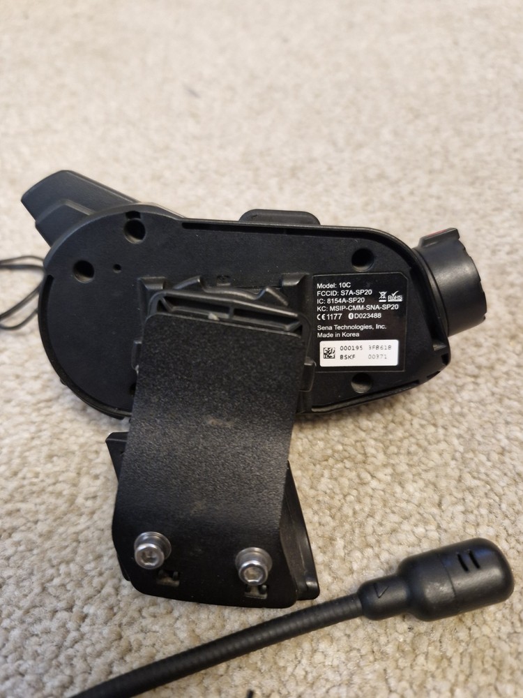 Sena 10c Bluetooth Motorbike Communication System Intercom camera