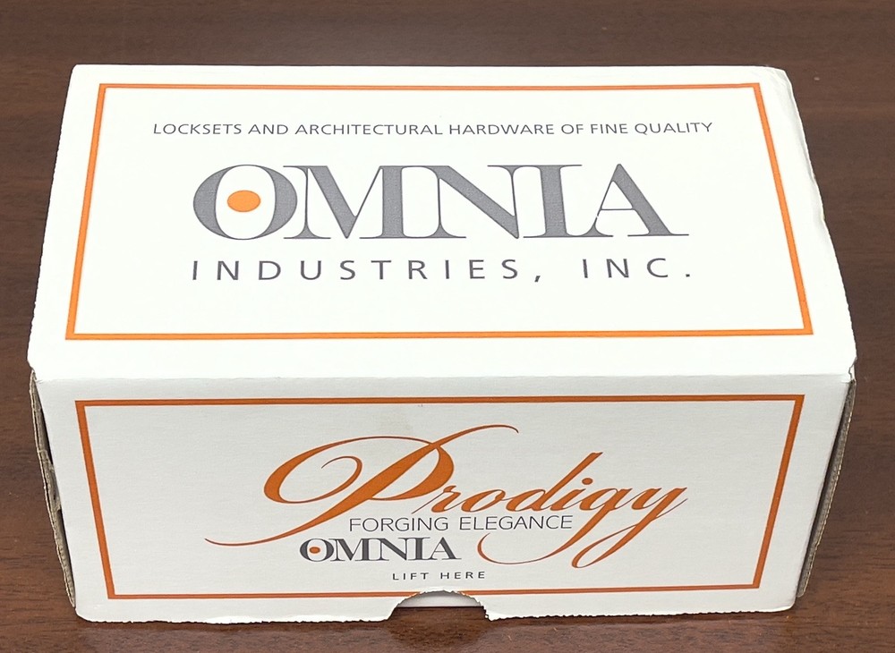 Omnia Solid Brass Auxiliary Colonial Deadbolt Set US15 COLDBA38.38.15