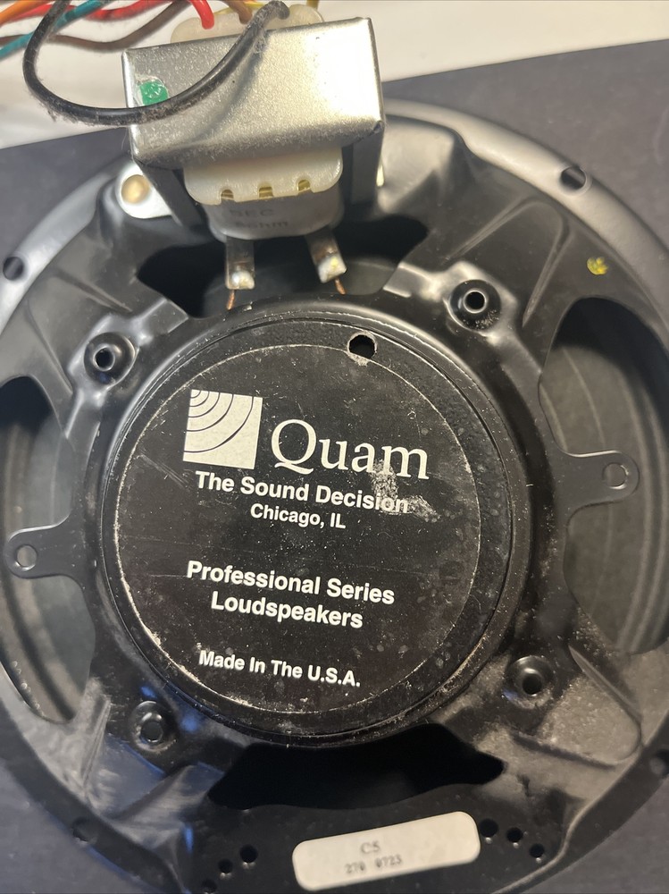 PA Speaker Quam Loadspeaker, Professional Series, With Box