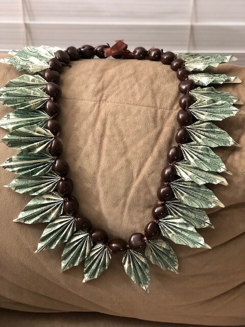 Graduation Money Lei