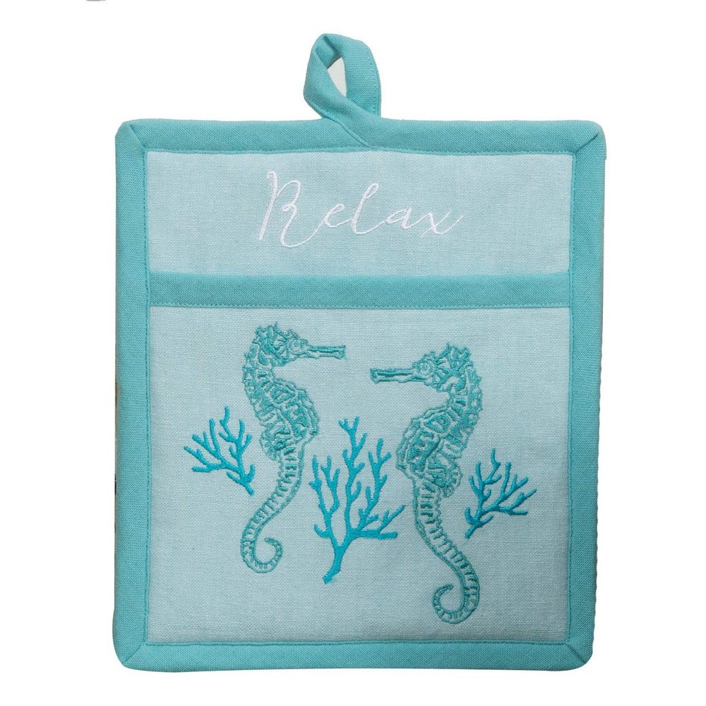 Beachcomber Pocket Oven Mitt, 8 x 9, Various