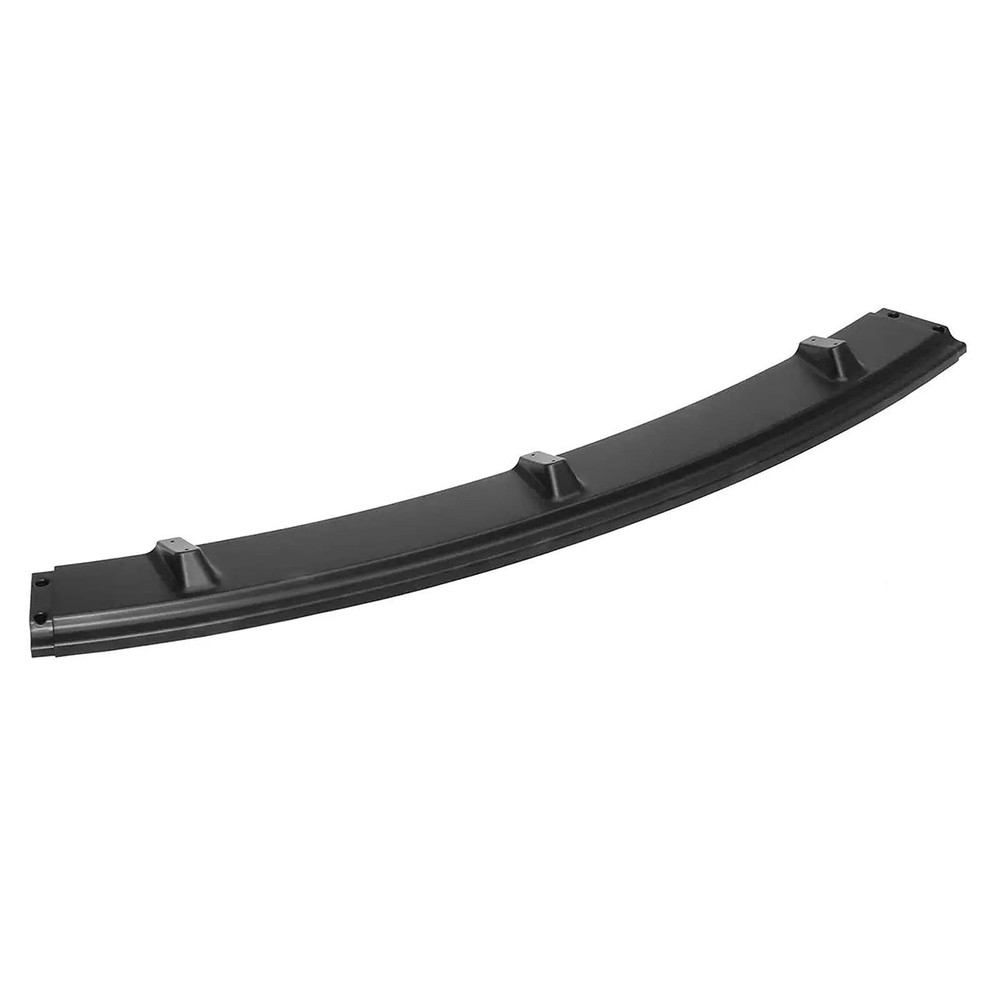 前保险杠唇分离器适用于 2017 - 2023 Tesla Model 3 哑光黑色 PP 3 件