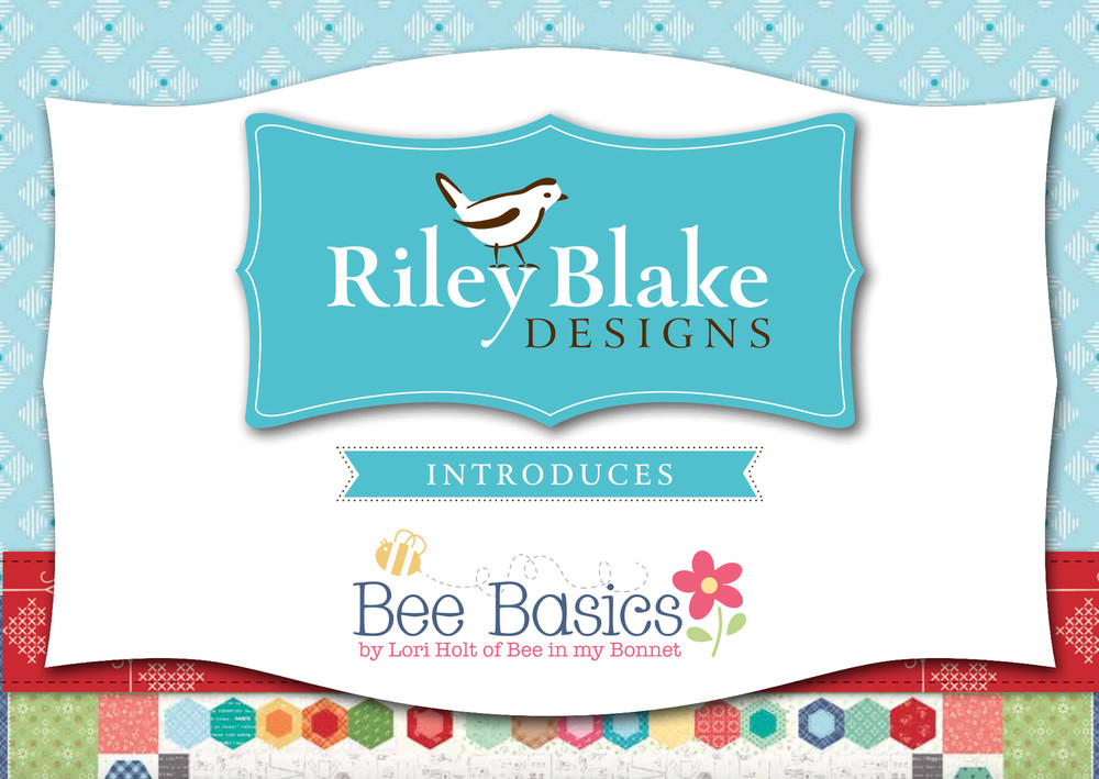 Bee Basics BUSY PATCHWORK 6392M Multi CHEATER Lori Holt Riley Blake