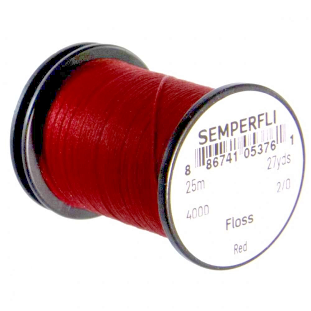 Semperfli Floss 2/0 400D Red - Fly Tying Materials