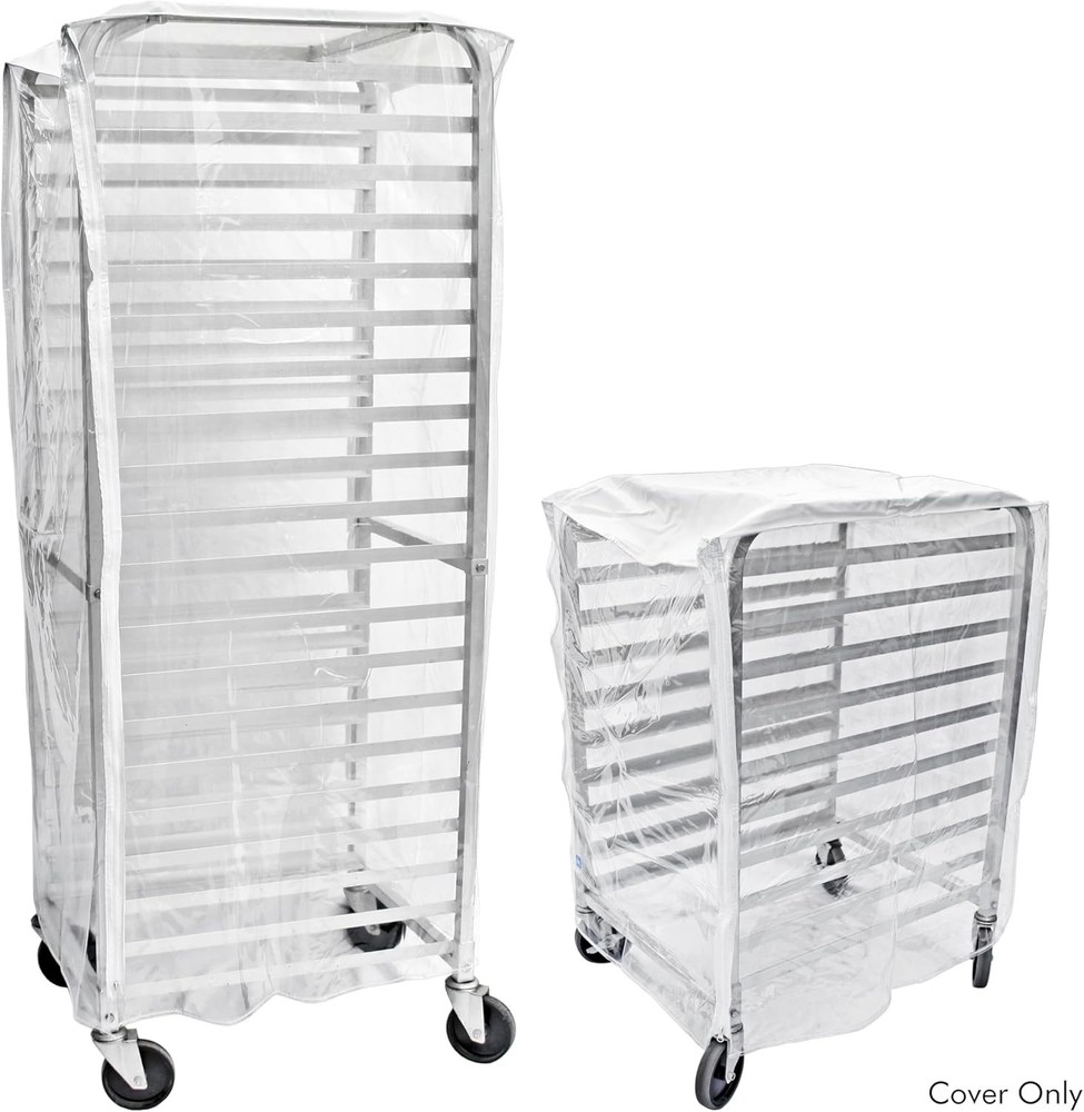 Bakery Plastic Cover for 10-Tier Sheet Pan Rack
