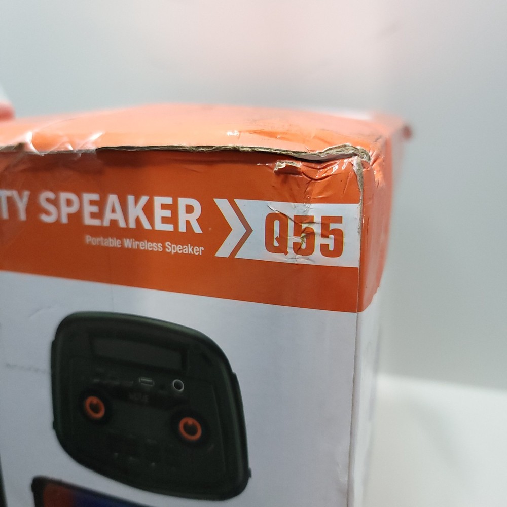 TAMORoad Q55 Party Speaker with 2 Microphones karaoke
