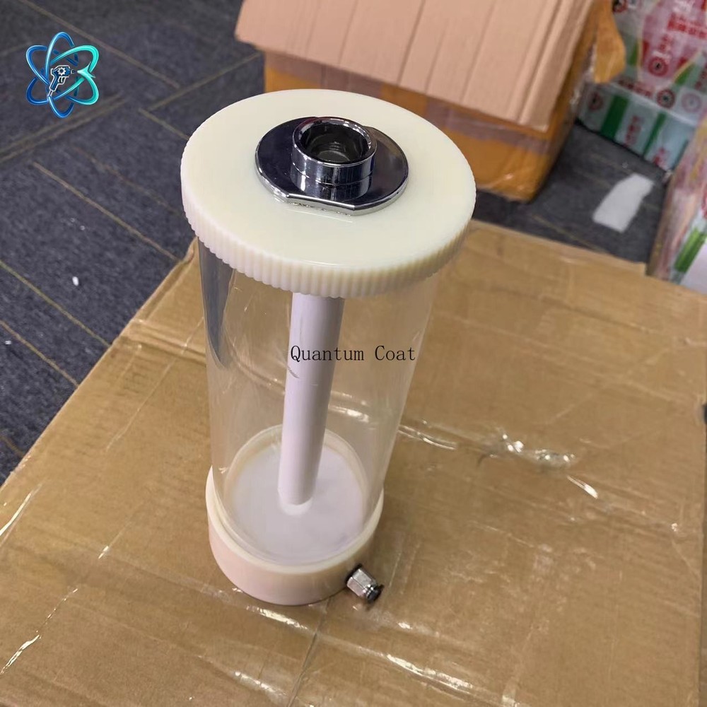 Fluidization hopper cup (1 L) with IG02 pump Fits powder coating machine system