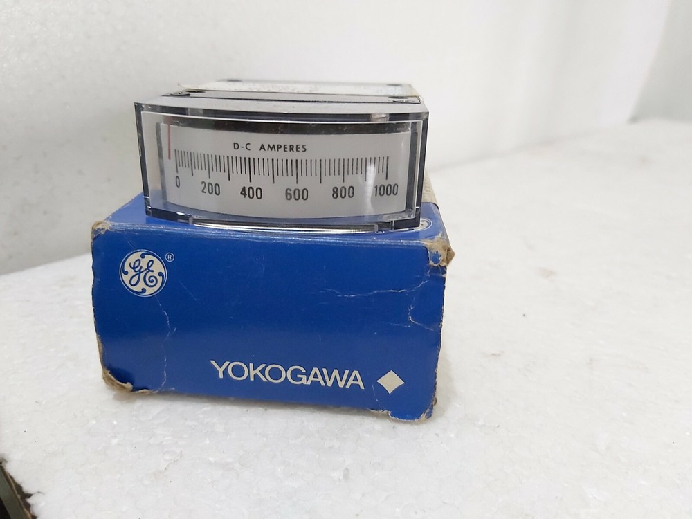 GE YOKOGAWA 185111FAZZ8 / 185111FAVAXX AMP METER PANEL METER