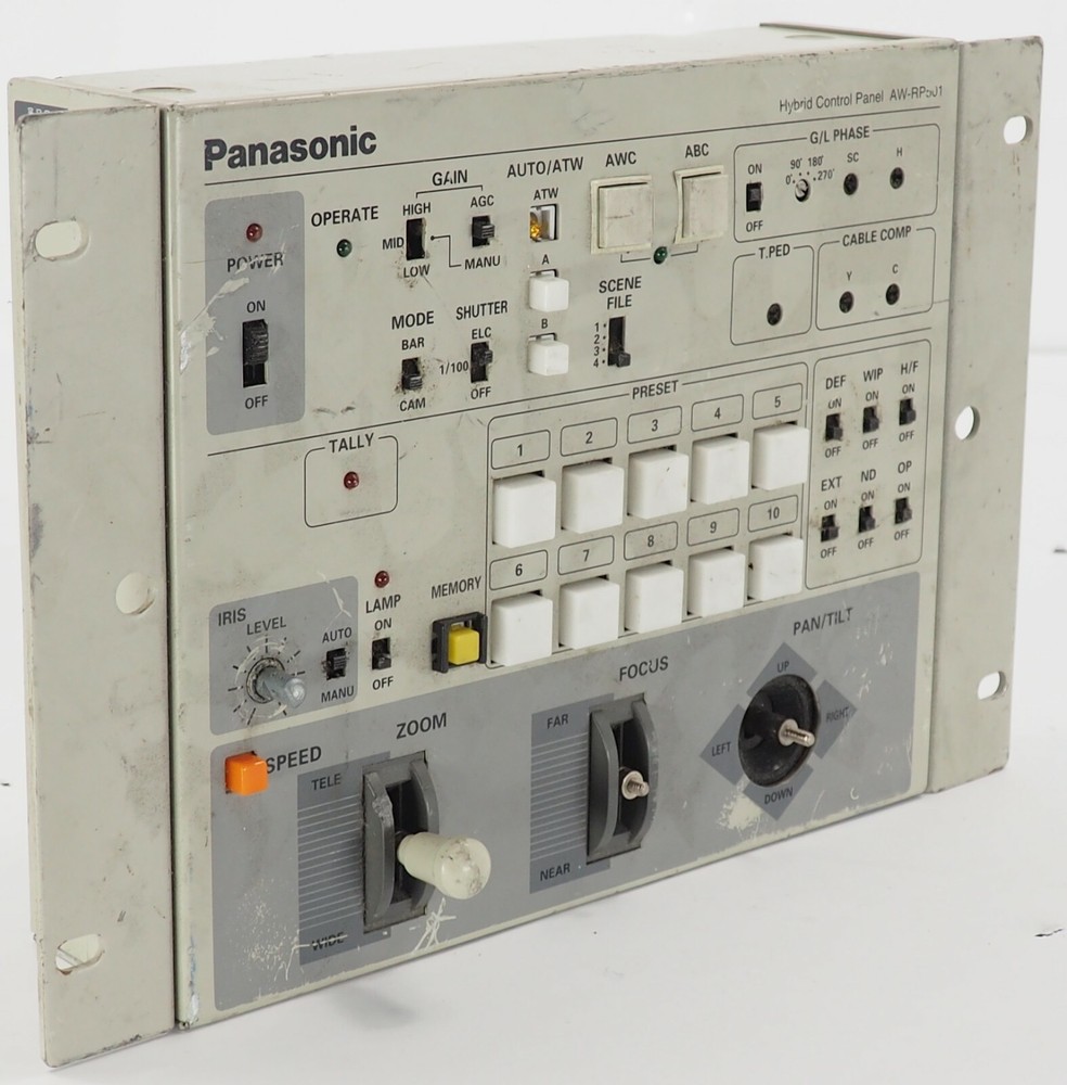 Panasonic AW-RP501 Hybrid Control Panel Camera Controller