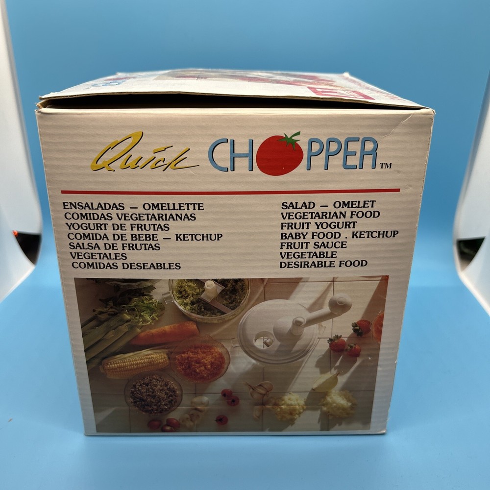 Super Salsa Machine Quick Chopper Manual - Open Box ✅✅