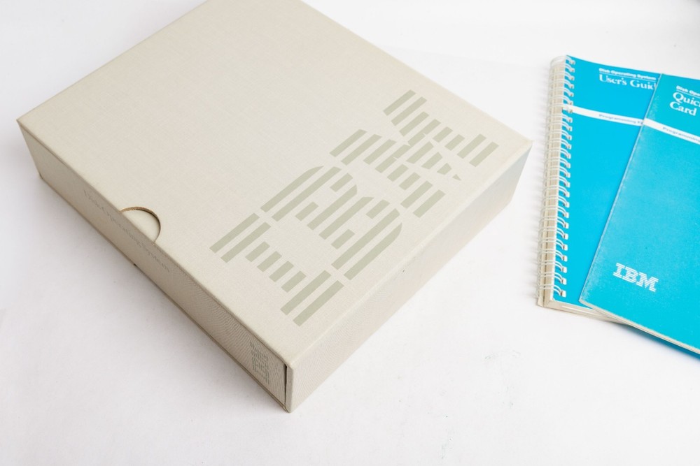 IBM DOS 3.3 Disk Operating System Manuals with Disks First Edition