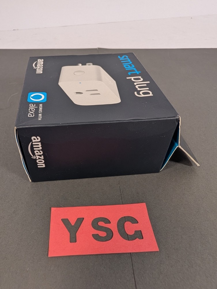 (1) New Amazon Smart Plug White + (1) Open Box Lot