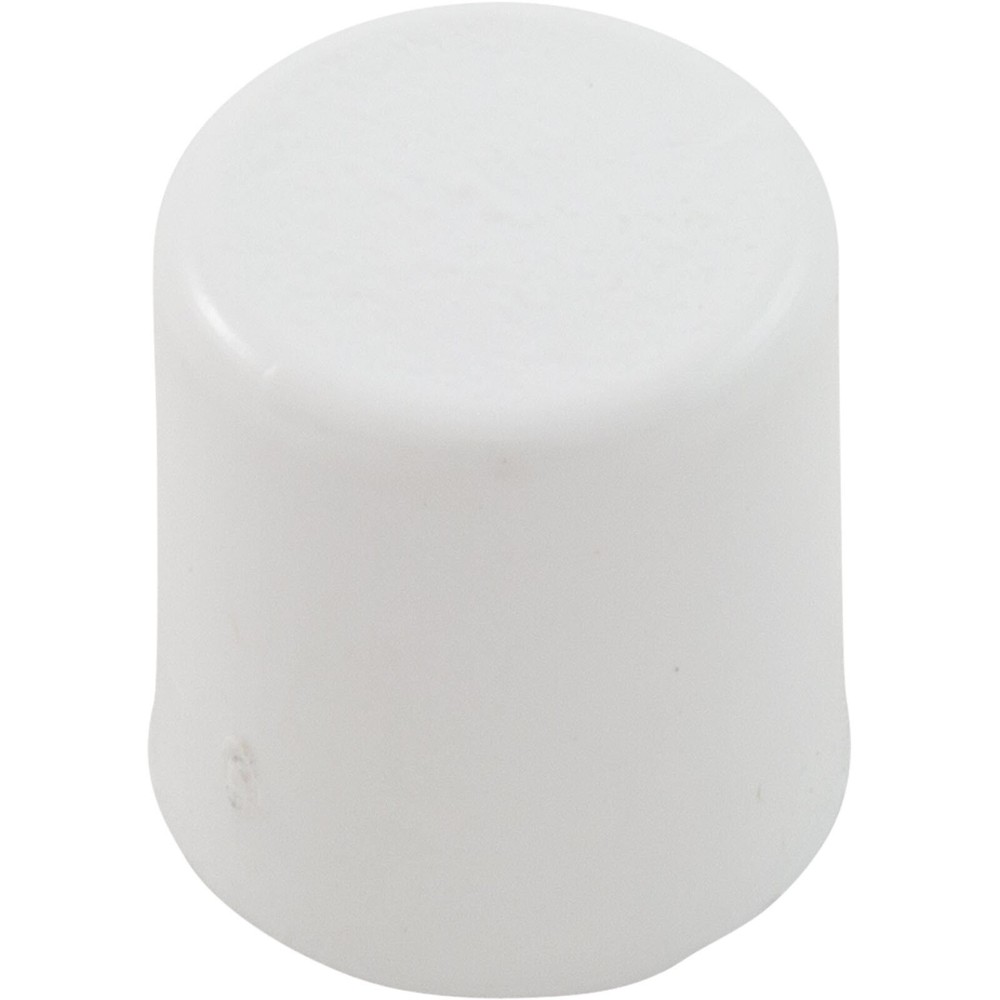 Plug, 3/8"Barb, Cap Style - White
