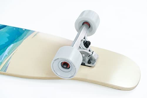 46" Maple Dancing Longboard - Smooth Ride, Durable Deck, Perfect for Tricks & Fr