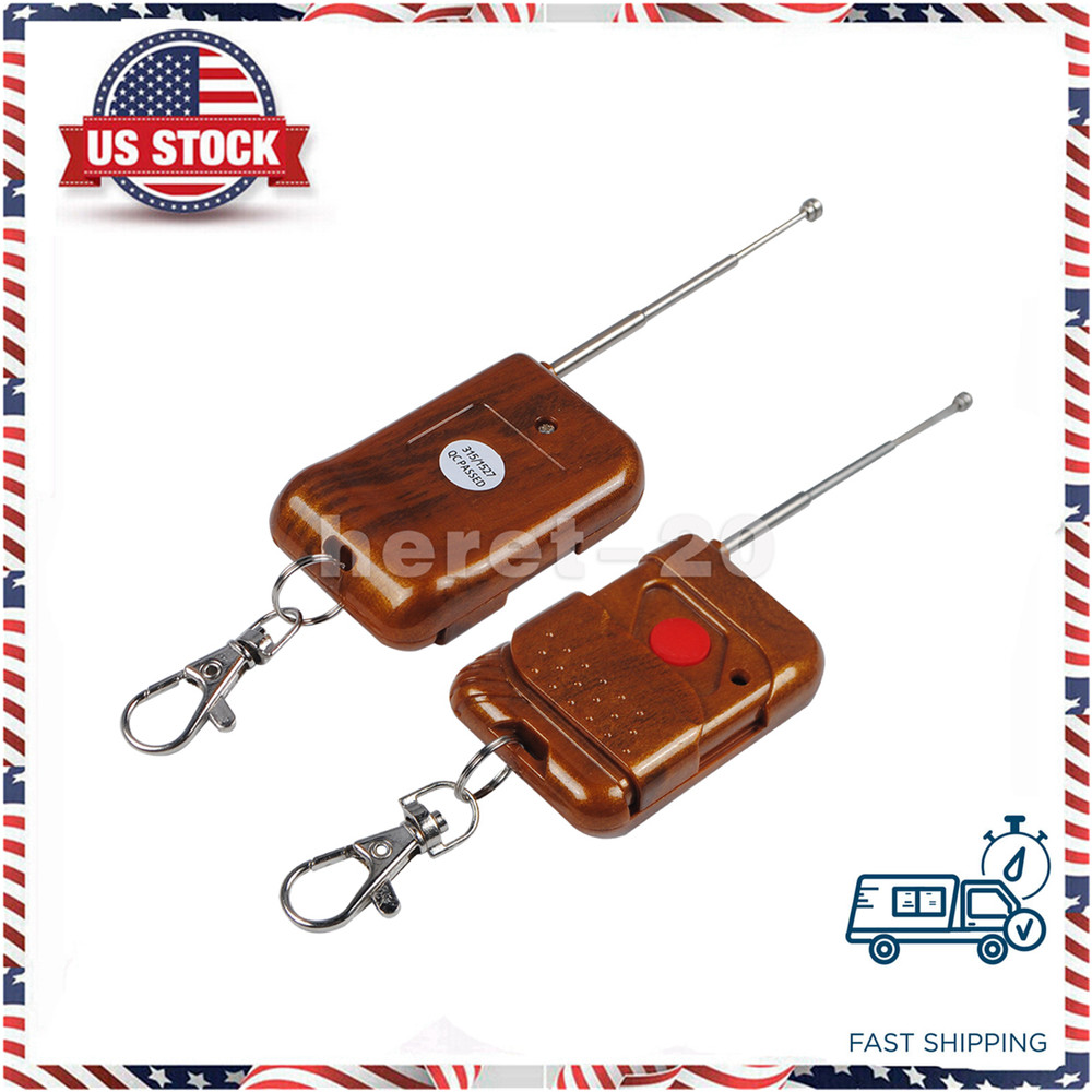 2x Remote Transmitter For Door Access Control System Electric Magnetic Lock