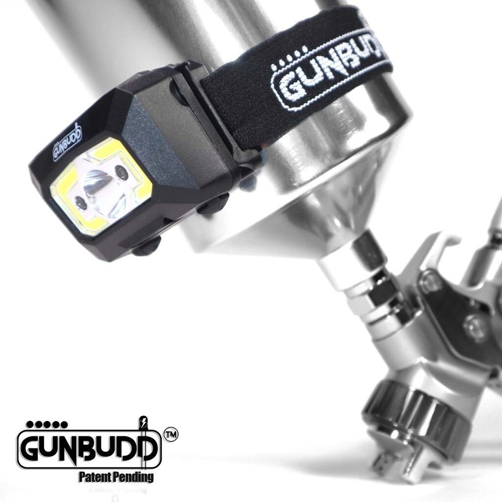 GunBudd Universal Spray Gun Light – Auto Paint LED for Precise Application