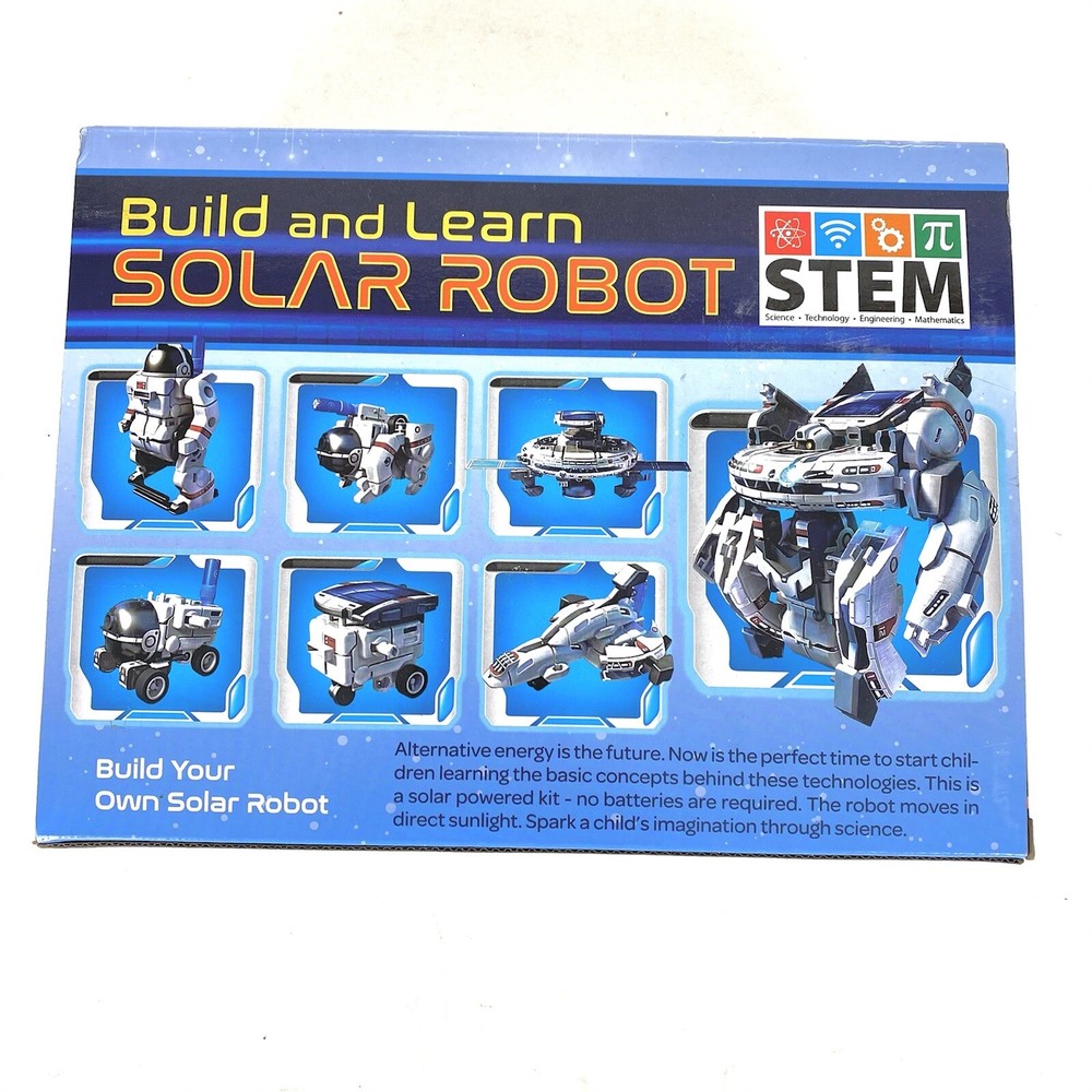 Solar Robot STEM Build & Learn No. 219 New 10252