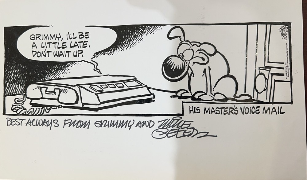 GRIMMY & REAL Hand Signed Autographed 14x8-1