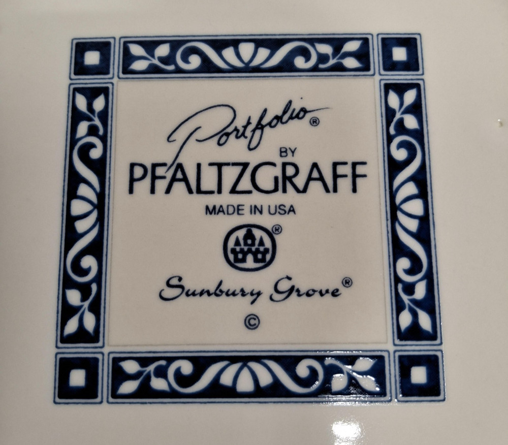Pfaltzgraff Sunbury Grove Bowls 9.75 in