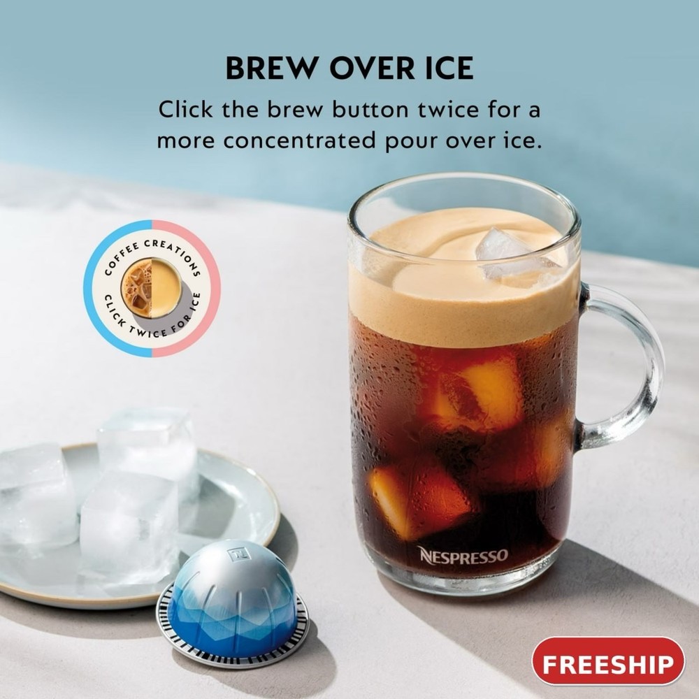 Nespresso Pixie Espresso Machine Silver Redesign