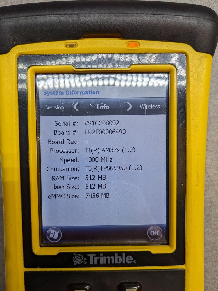 TRIMBLE NOMAD HANDHELD GPS DATA COLLECTOR
