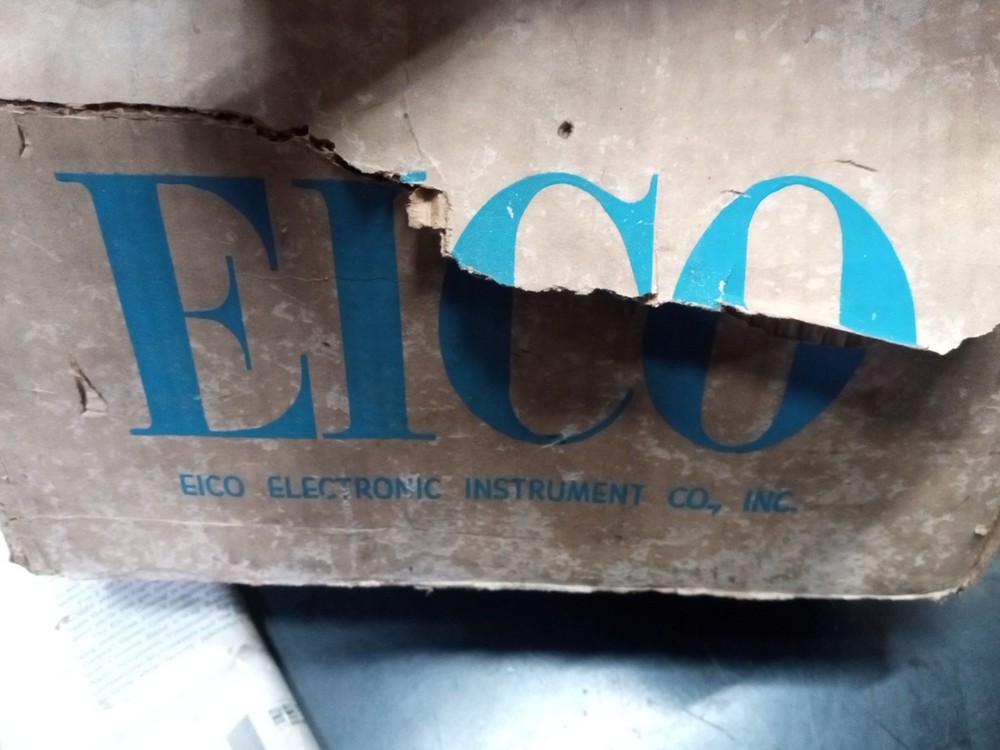 EICO Model 888 Vintage Auto Analyzer Universal Engine Analyzer Meter With Leads