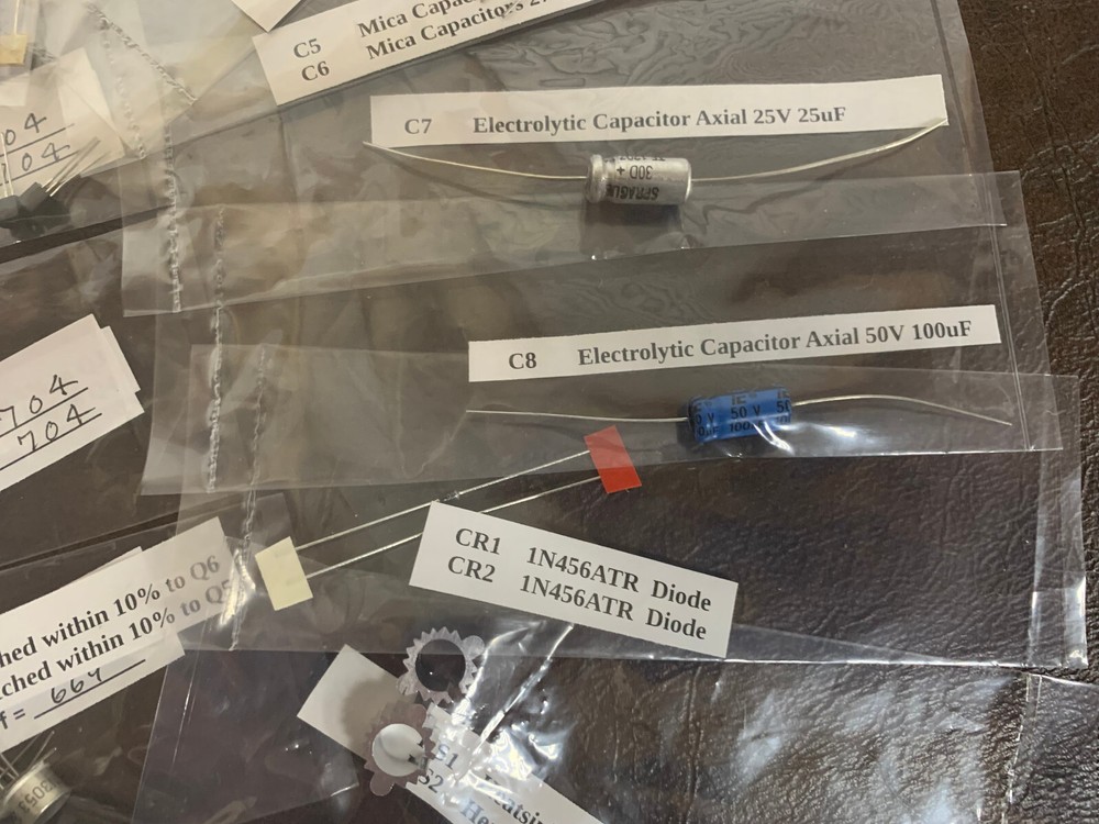 Altec 9475A Preamp Rebuild Kit