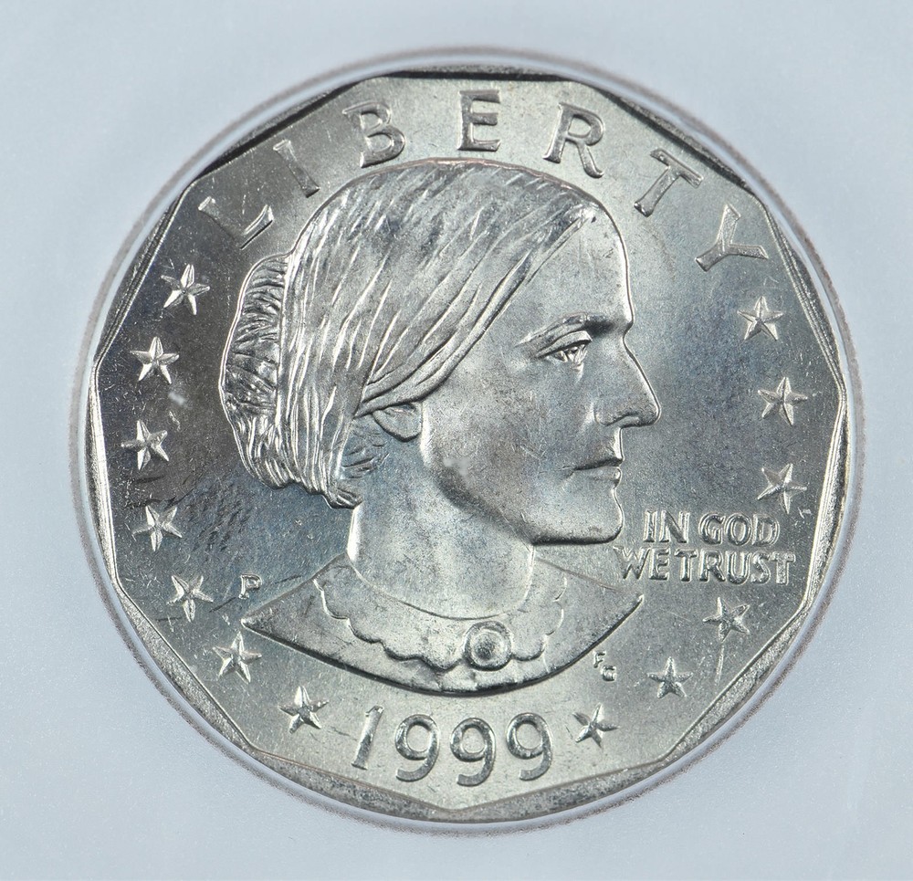 1999-P Susan B Anthony $1 MS68 ICG