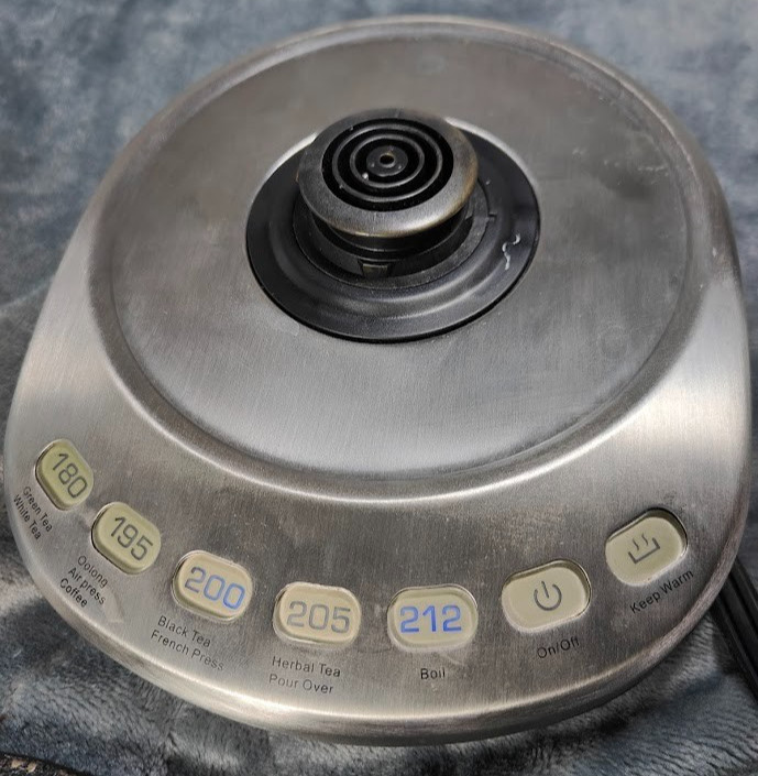 Willow & Everett Electric Gooseneck Kettle HB-3166C Tested BASE ONLY