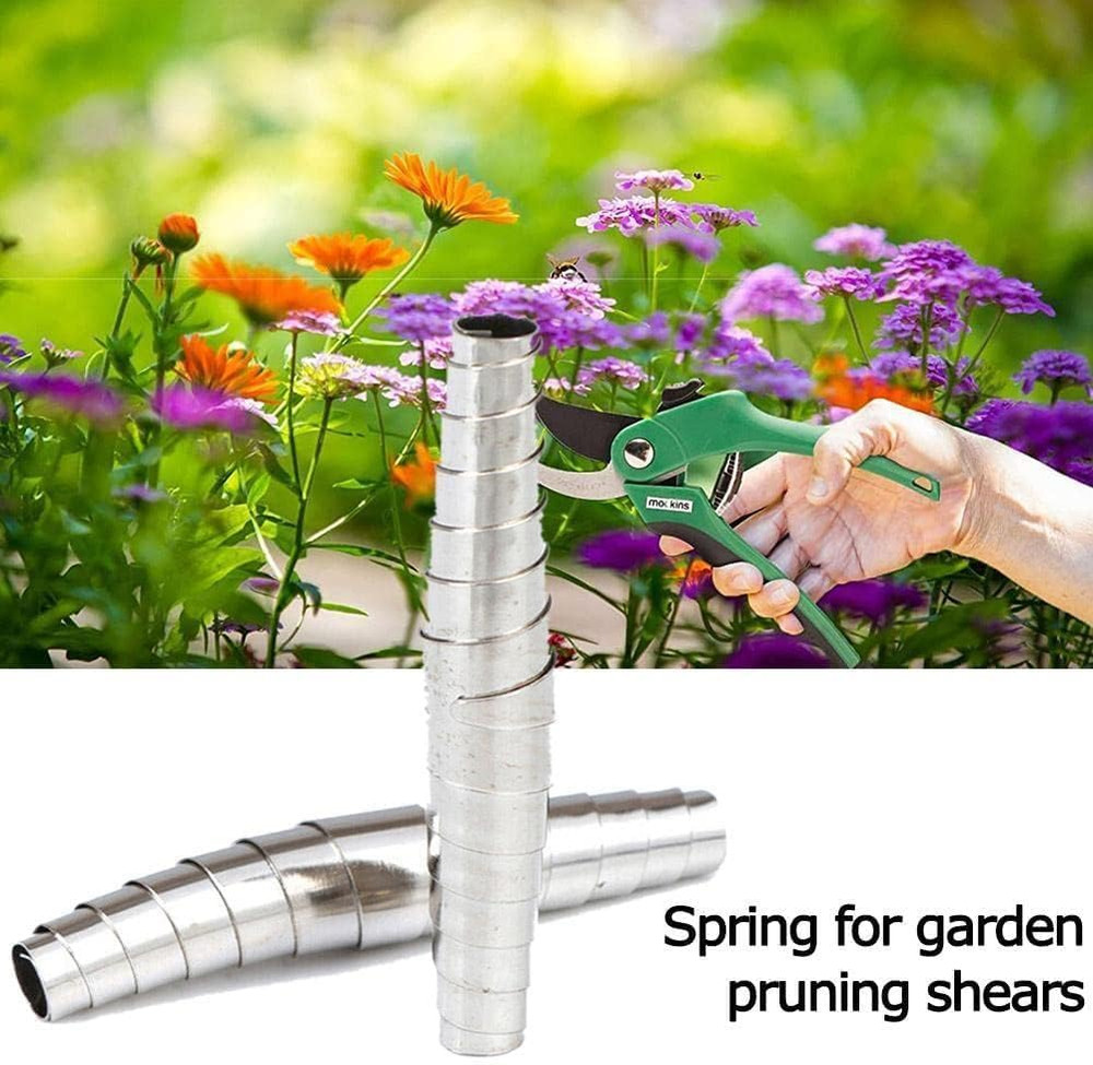 5Pcs Silver Springs Pruners Replacement,Replacement Pruning Shear Spring,Pruning