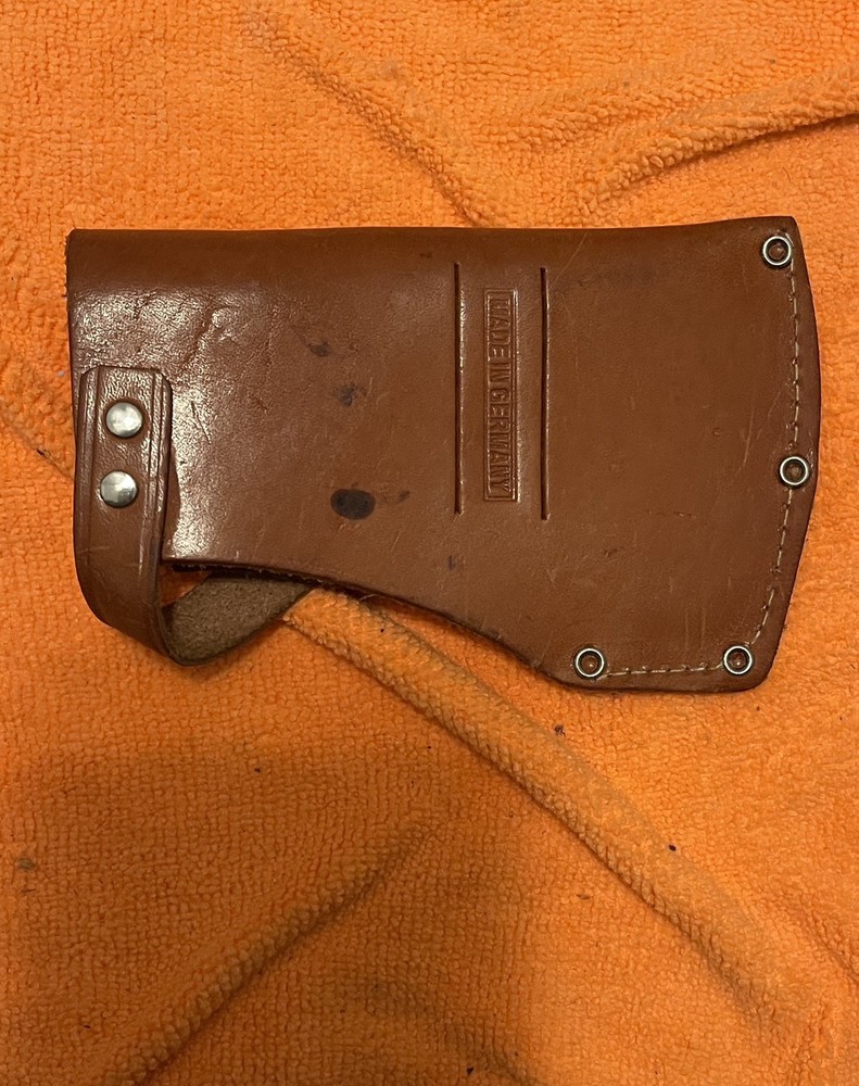 KA BAR Hatchet Leather Handle and holster