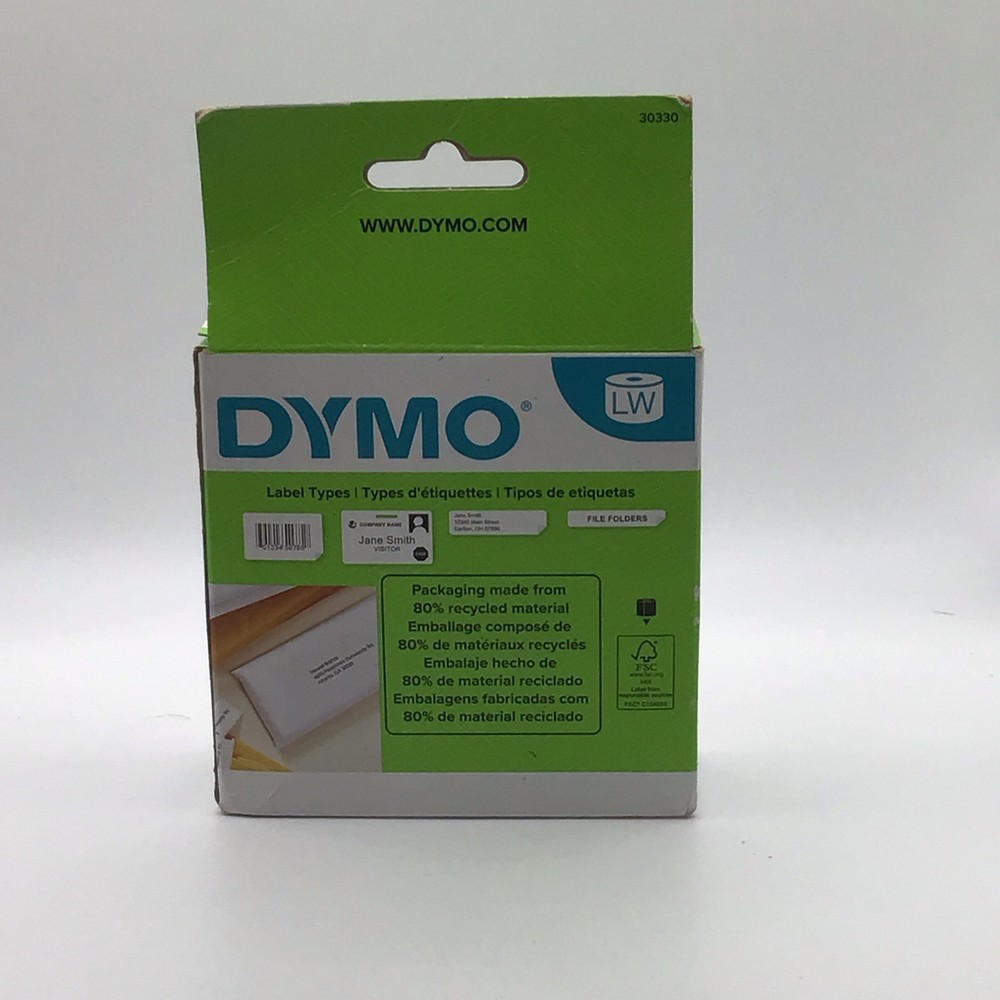 DYMO Label,RETURN ADDRS,500/BX 30330