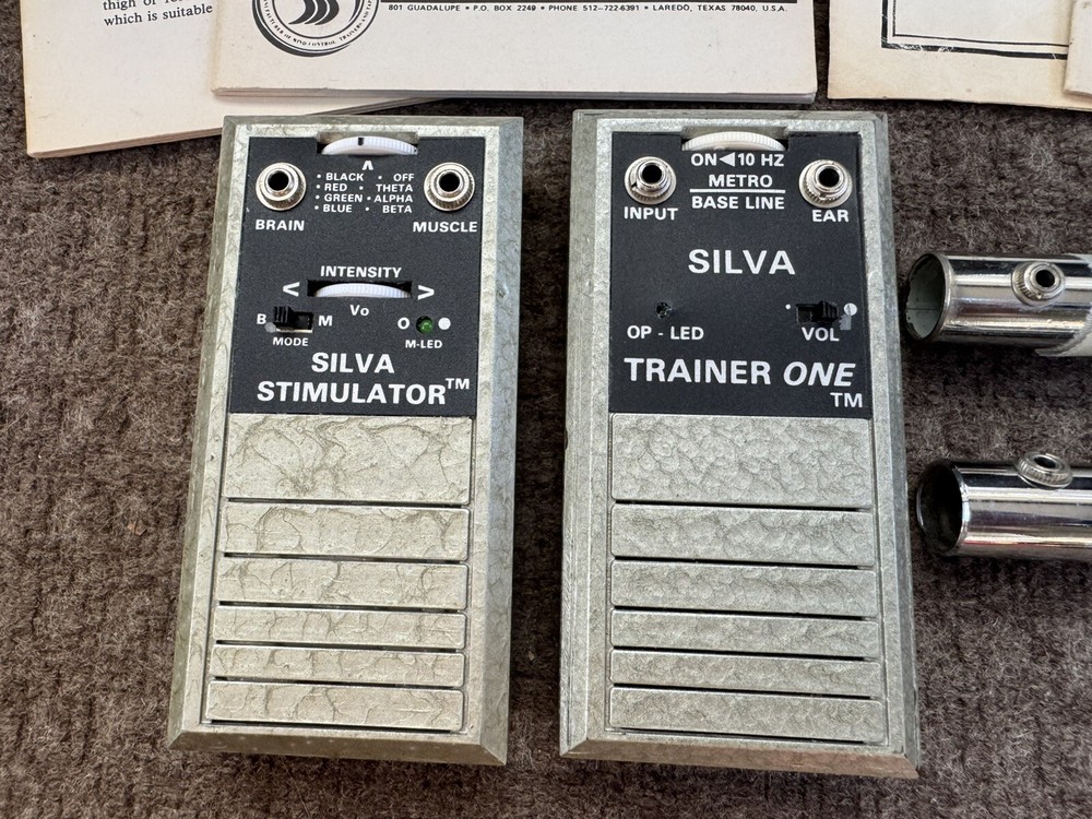 Silva Method Stimulator Mind Control Device Jose Silva Psychorientology Trainer