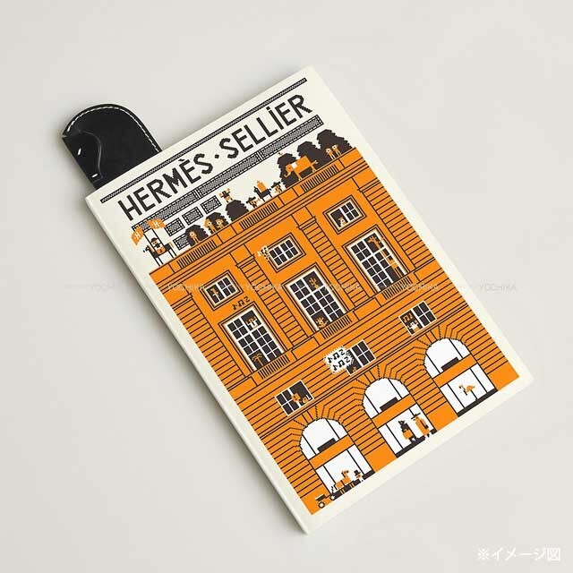 HERMES Bookmark Leather Epsom gold