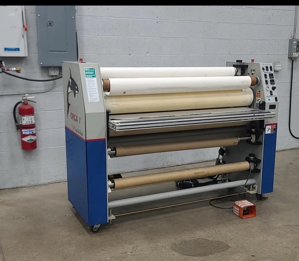 GBC PRO-TECH ORCA I 61″ HOT ROLL LAMINATOR –