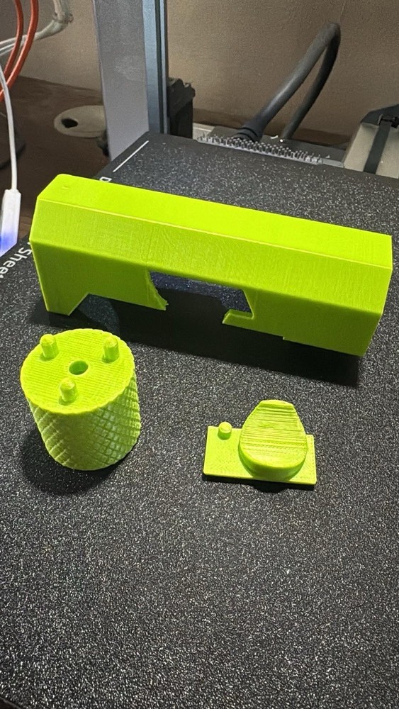 Short MG100 Body 3D Printed