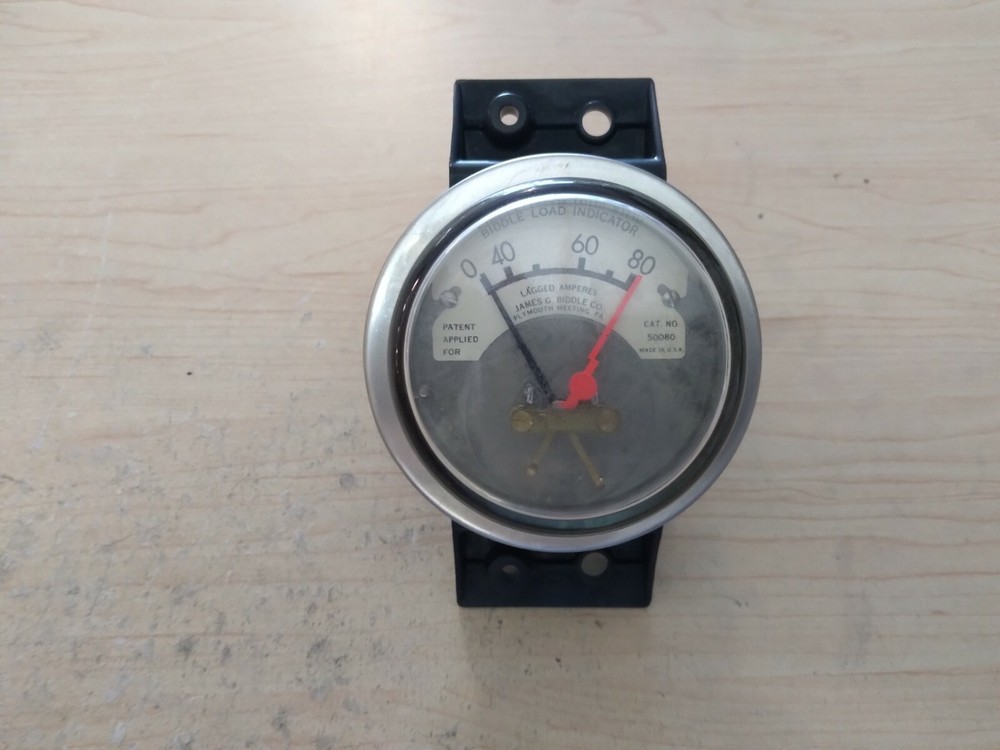 NEW BIDDLE 50080 LOAD INDICATOR - NEW OLD STOCK